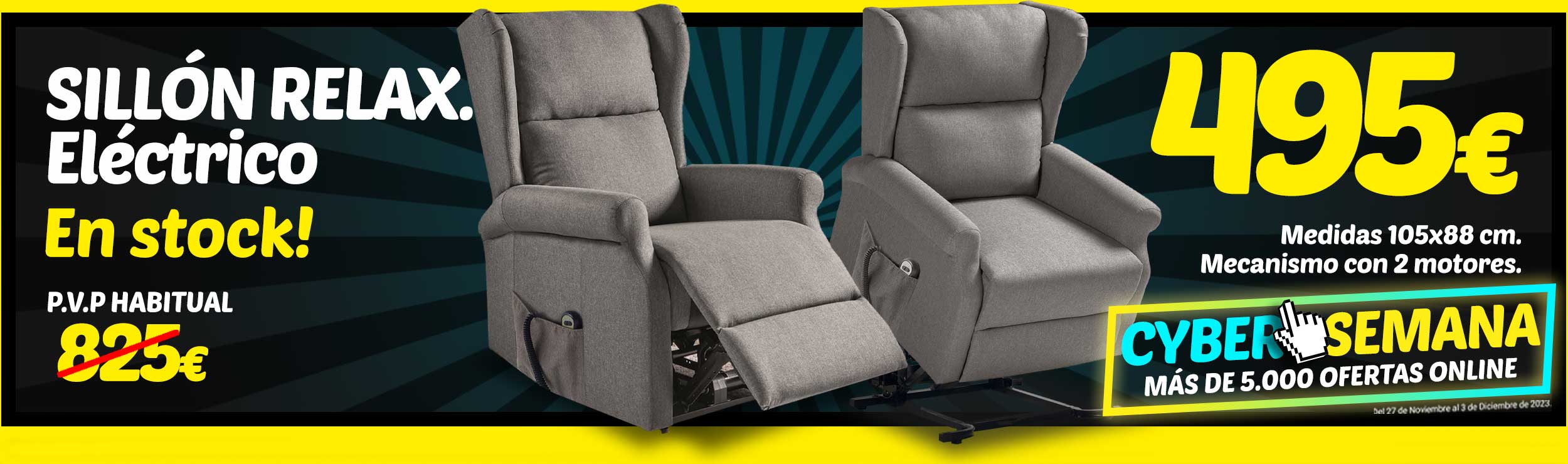 oferta-sillon-relax-electrico